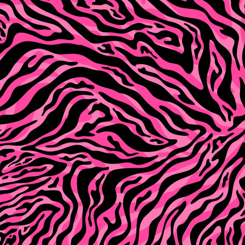 2342 - Pink and Black Zebra