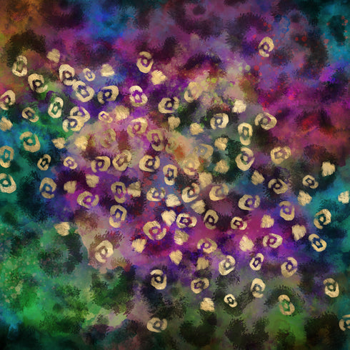 2346 - Dark and Gold Animal Print