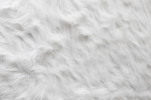 2355 - White Faux Fur