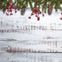 2411 - Shiplap with Christmas Greenery