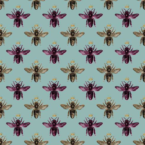 2568 - Purple Bees