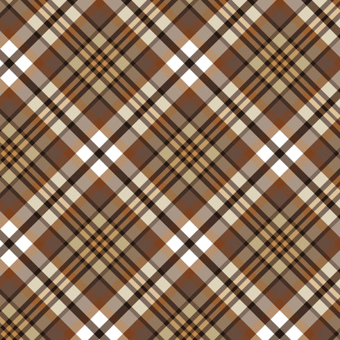 2570 - Brown Plaid