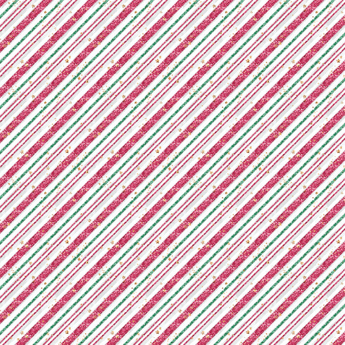 2612 - Christmas Stripes