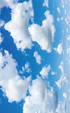 2614 - Blue Sky Full of Clouds