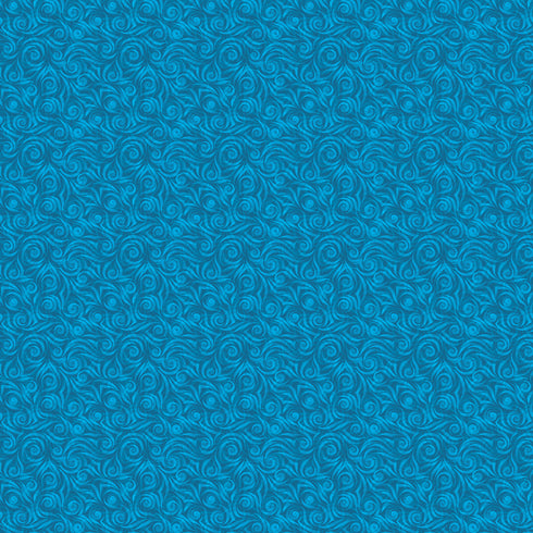 2627 - Blue Abstract Whisps (micro)