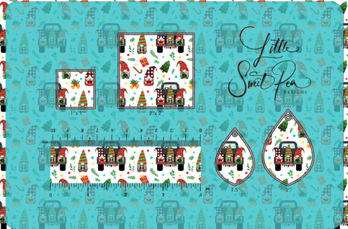2652 - Christmas Truck Gnomes