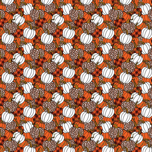 2645 - Animal Print Pumpkins (Micro)