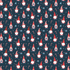 2651 - Christmas Gnomes on Blue (Micro)