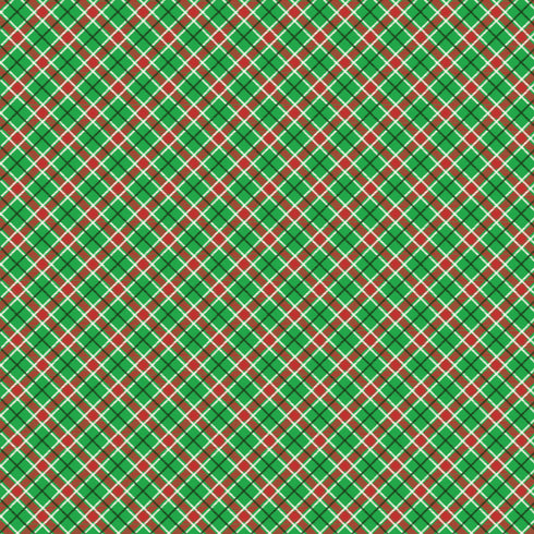 2660 - Christmas Diamond Plaid (Micro)