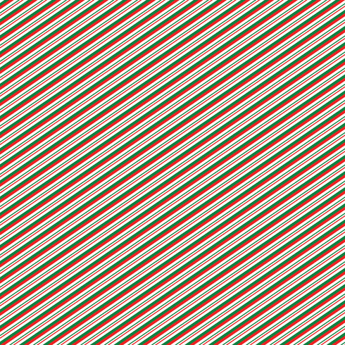2667 - Christmas Stripes (Small)