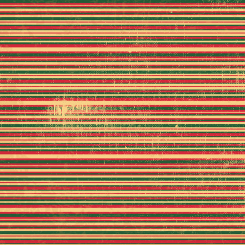 2669 - Christmas Grunge Stripes