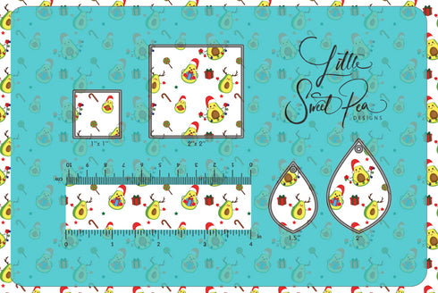 2671 - Christmas Avocados (Small)