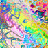 2680 - Abstract Bright Paint Pour