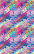 2681 - Abstract Bright Fushia Paint Pour