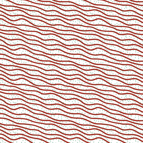 2689 - Christmas Stripes Little Debbie Cookies