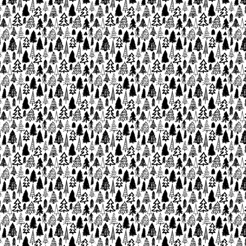 2699 - Black and White Trees