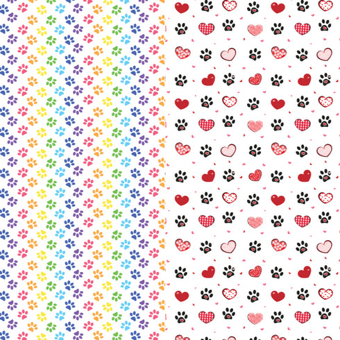 3067 - Rainbow Puppy Love Combo Board