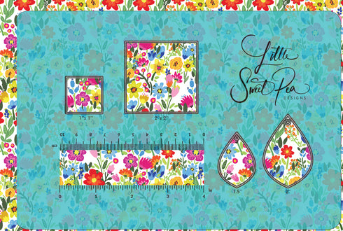 3069 - Field of Colorful Flowers