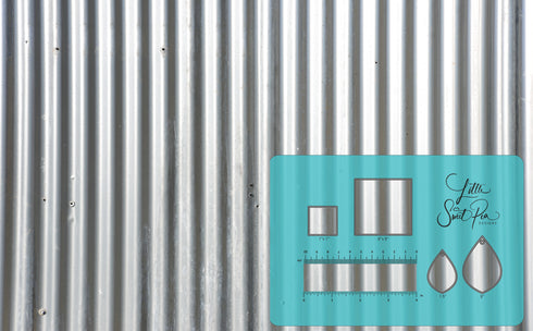 3115 - Close Up of Corrugated Metal