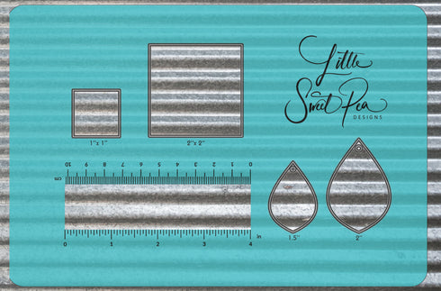 3117 - Horizontal Corrugated Metal