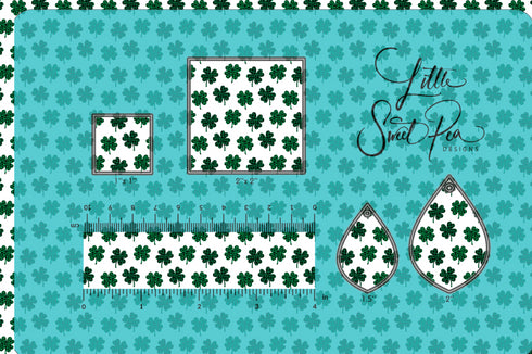 3121 - Shamrocks with Animal Print (Micro)