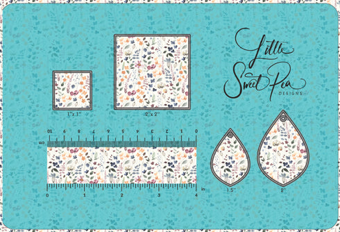 3133 - Wildflowers Watercolors (micro)