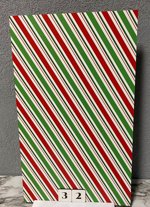 0032 - Christmas Stripes