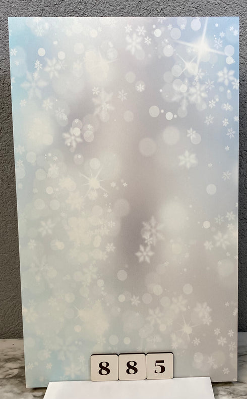 0885 - Glittering Snowflakes