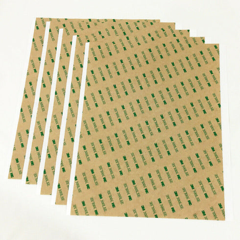 5 Sheets - 3M 300LSE Adhesive Sheets (Various Sizes)