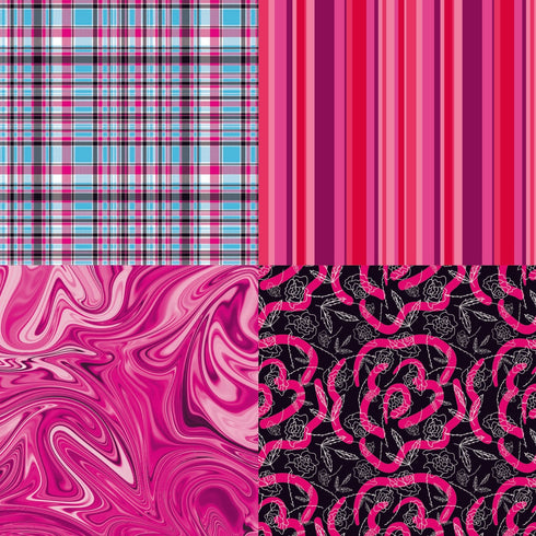 0402 - Vibrant Pinks Valentine's Mixed Bundle