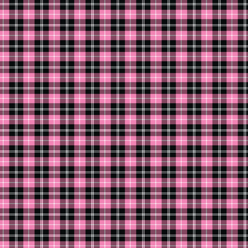 0405 - Pink and Black Lovely Plaid
