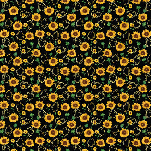 4094 - Golden Sunflowers (Larger Print)