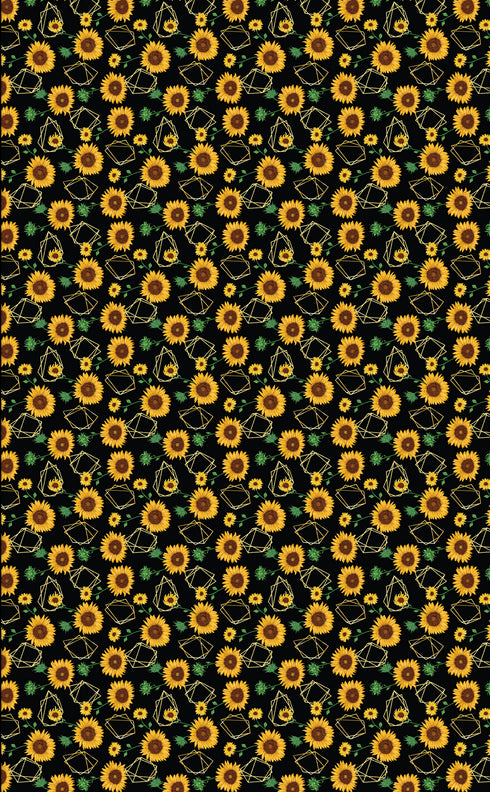 4094 - Golden Sunflowers (Larger Print)