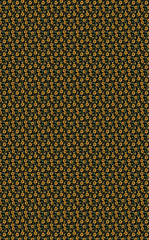 4095 - Golden Sunflowers (Micro Print)