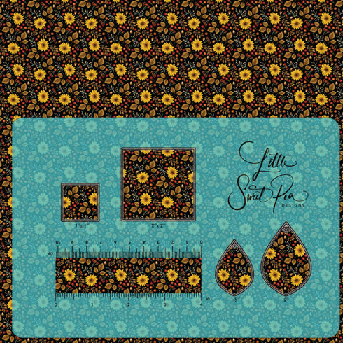 4096 - Autumn Sunflowers