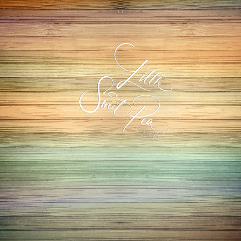 0451 - Subtle Rainbow Wood Background