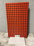 0046 - Orange and Black Buffalo Plaid