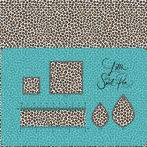 5076 - Brown and Black Leopard Print (Micro)