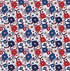 6005 - Micro Red, White and Blue Patriotic Flowers