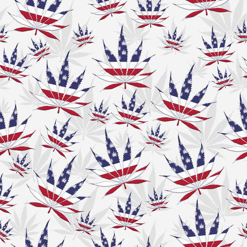 6014 - Patriotic Marijuana Weed