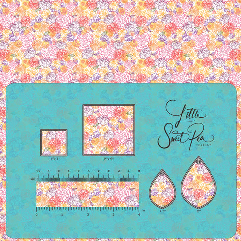 6025 - Flower Pencil Line Explosion