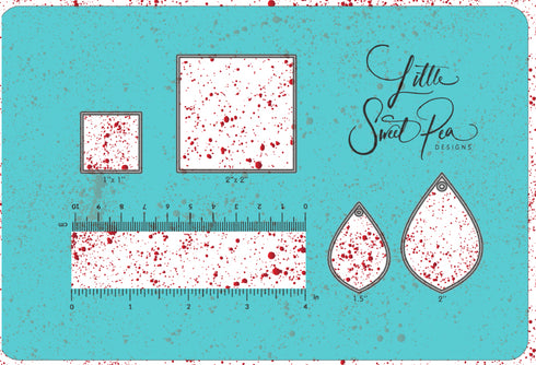 6050 - Blood Splatter Droplets