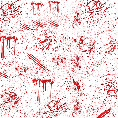 6051 - Halloween Random Blood Spatter Patterns