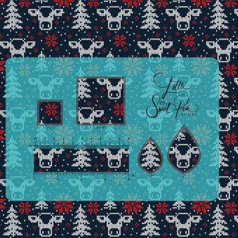 6060 - Christmas Cows (Large Size)