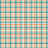 6088 - Harvest Teal and Orange Plaid (Micro)