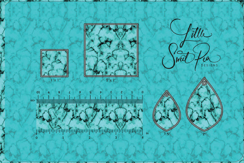 6091 - Abstract Turquoise