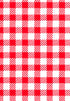 0614 - Red & White Picnic Plaid