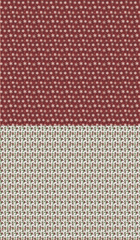 0627 - Earring or Mixed Bundle Buffalo Plaid Snowflakes and Camper