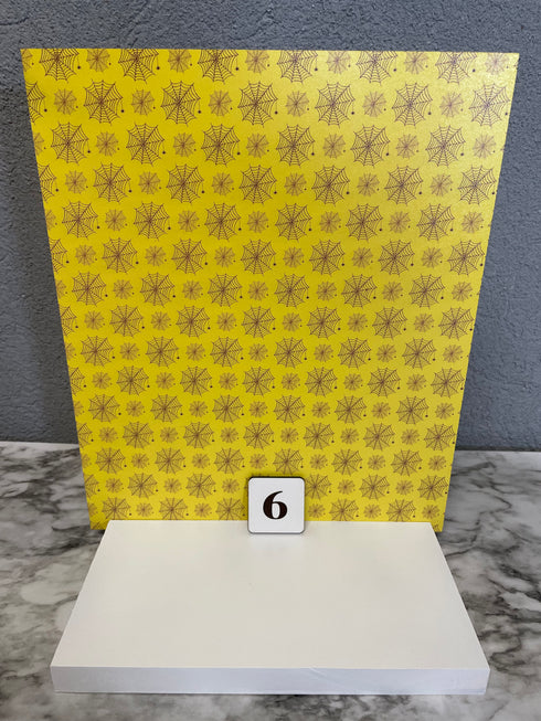 0006 - Spider Webs Yellow