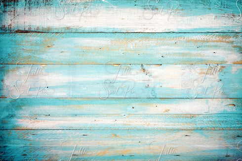 0890 - Teal Barn Wood